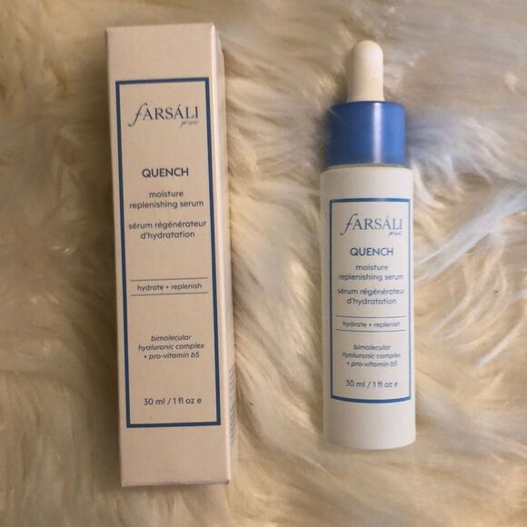 FARSÁLI Privé - Quench Moisture Replenishing Serum New in Box - Picture 2 of 11